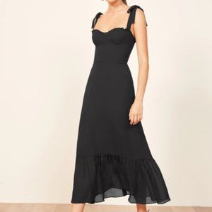 Reformation Best-selling Nikita dress in Black